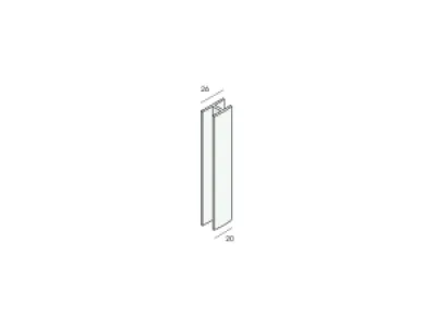 Keralit H-verbindingsprofiel 10mm (0420)