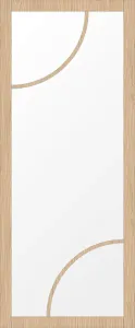 Eiken deur SLK 035 (1-bis massief)