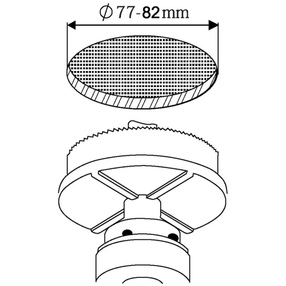 EGLO LED Inbouw set 3-L AREITIO rond Kantelbaar aluminium