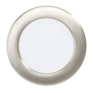EGLO LED Inbouwspot FUEVA diam 117mm nikkel mat