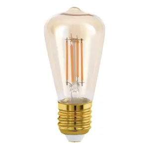 Lichtbron AMBER E27 ST48 270LM 2200K