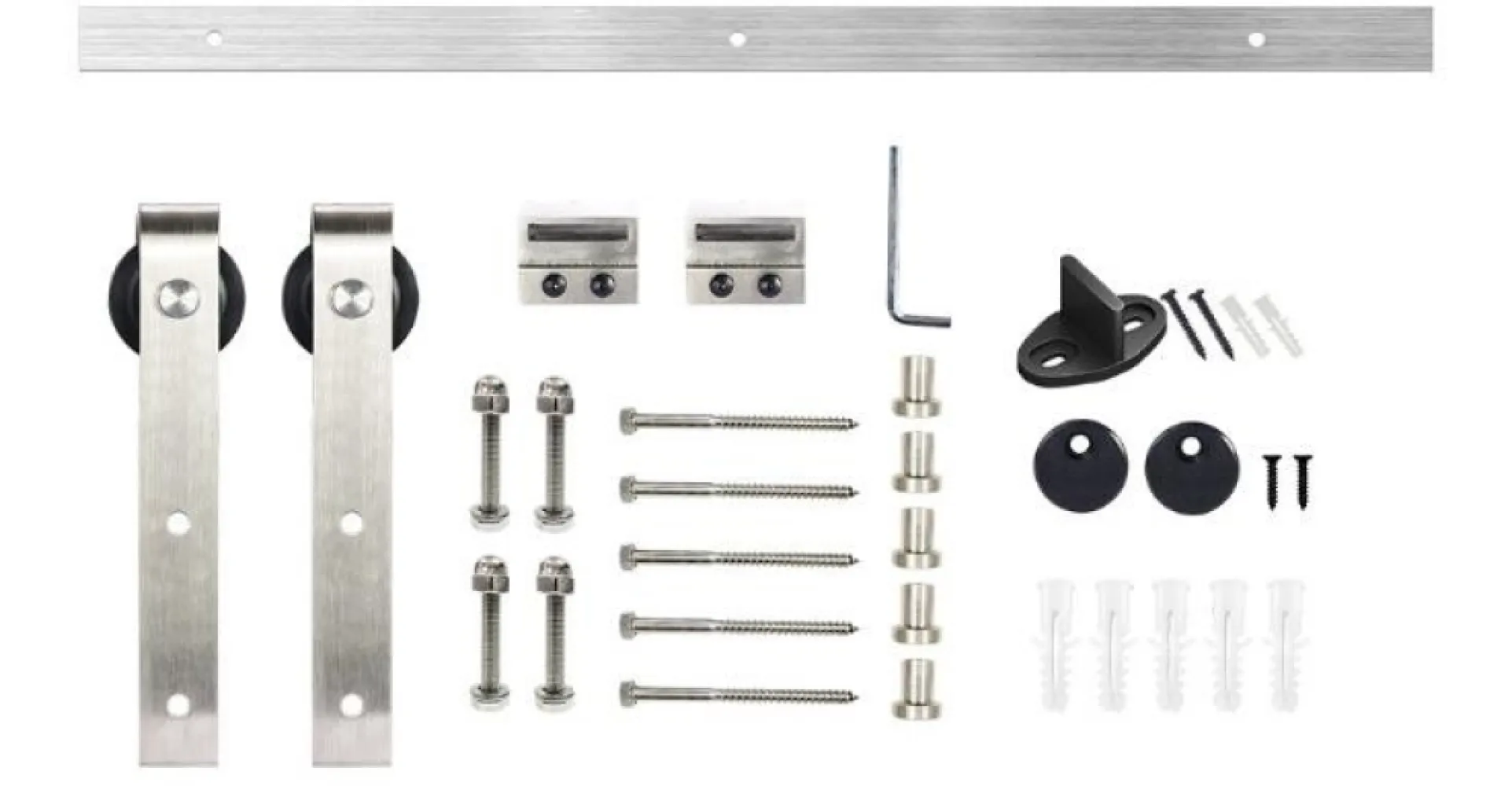 Stalen schuifdeursystemen Systeem Recht RVS SDS-HM3003