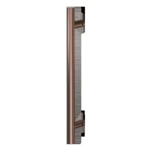 Deurgreep T-model rond (GPF16) 810xØ32mm (h.o.h. 610mm) Bronze blend