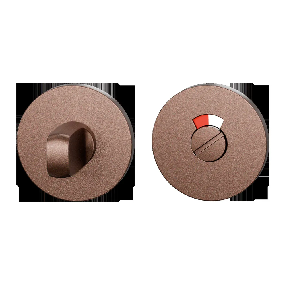 Toiletgarnituur Entree rond Ø53mm Bronze blend