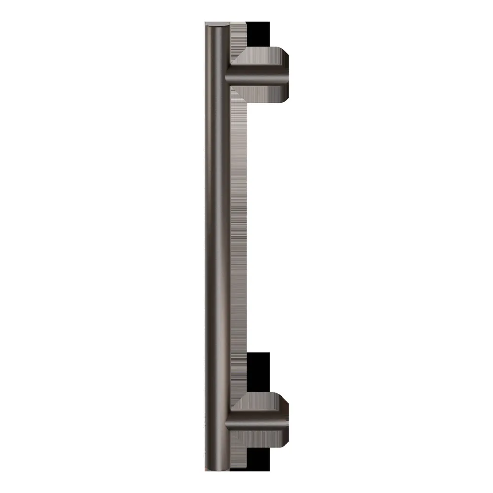 Deurgreep T-model rond (GPF16) 1200xØ32mm (h.o.h. 1000mm) Dark blend