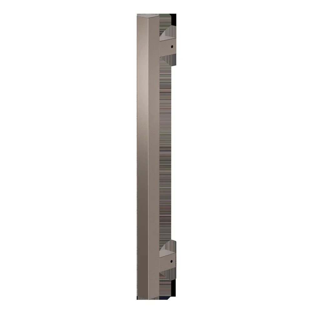 Deurgreep T-model vierkant (GPF10) 800x30mm h.o.h. 600mm Mocca blend