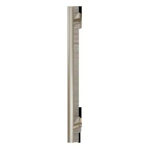 Deurgreep T-model rond (GPF16) 1200xØ32mm (h.o.h. 1000mm) Mocca blend