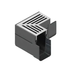 ACO SlimLine hoekelement 15,9x10 cm