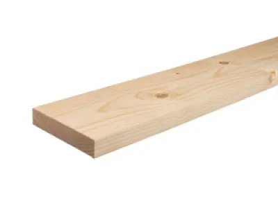 32x100 mm vuren klasse c geschaafd