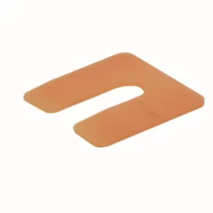 GB uitvulplaat 2mm oranje etiket; 240 per zak