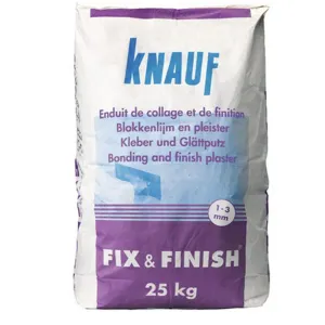 Knauf Fix & Finish - Blokkenlijm en Pleistergips zak 25 kg