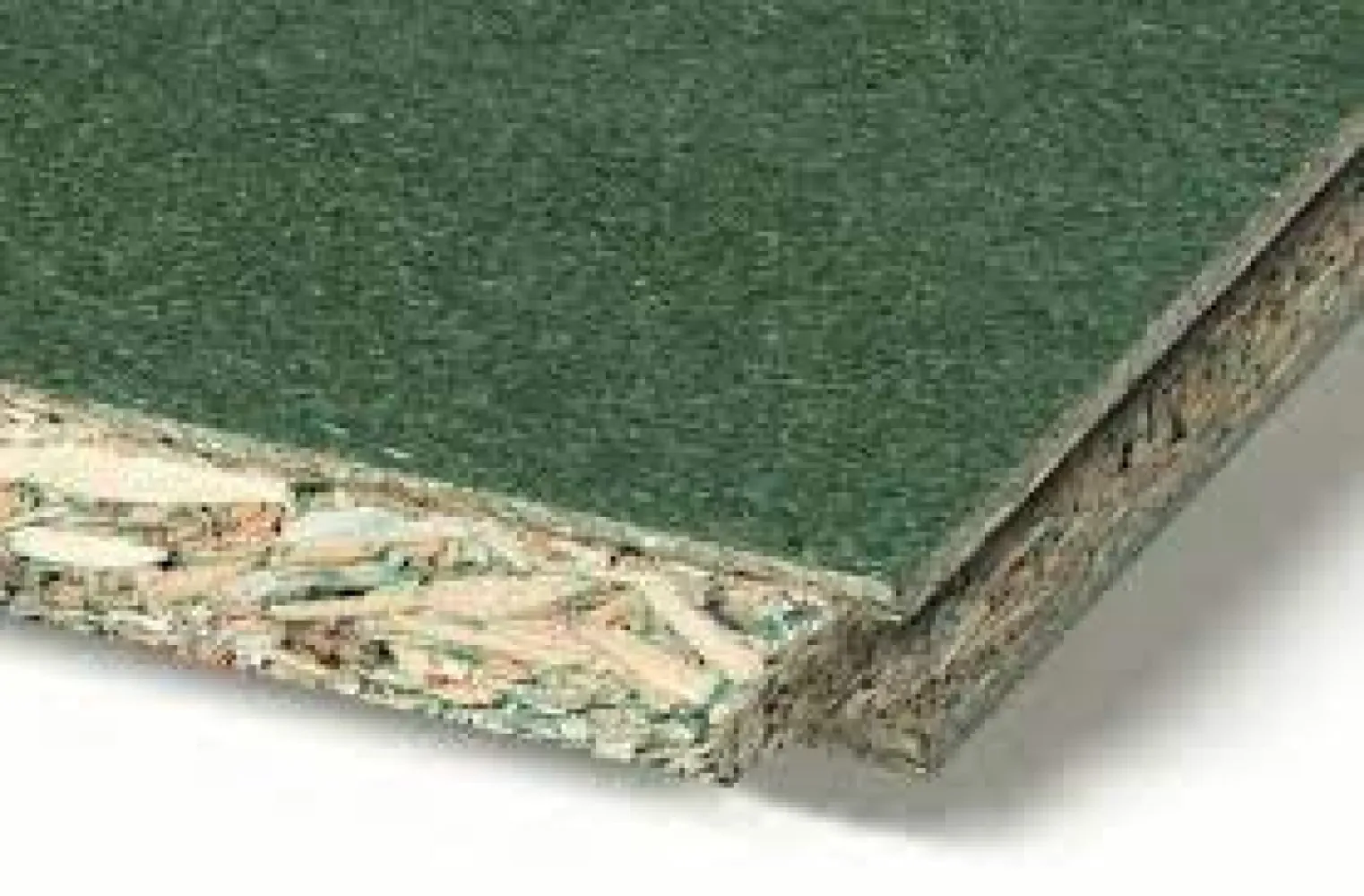 18mm Durelis TG-Topfinish V313 TG4 2440x610 mm P5 groen P70 Spaanplaat