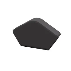 TB (6) Kopplaat Flat 10 Tech tbv hoekige vorst  27,5 x 28 x 7 cm