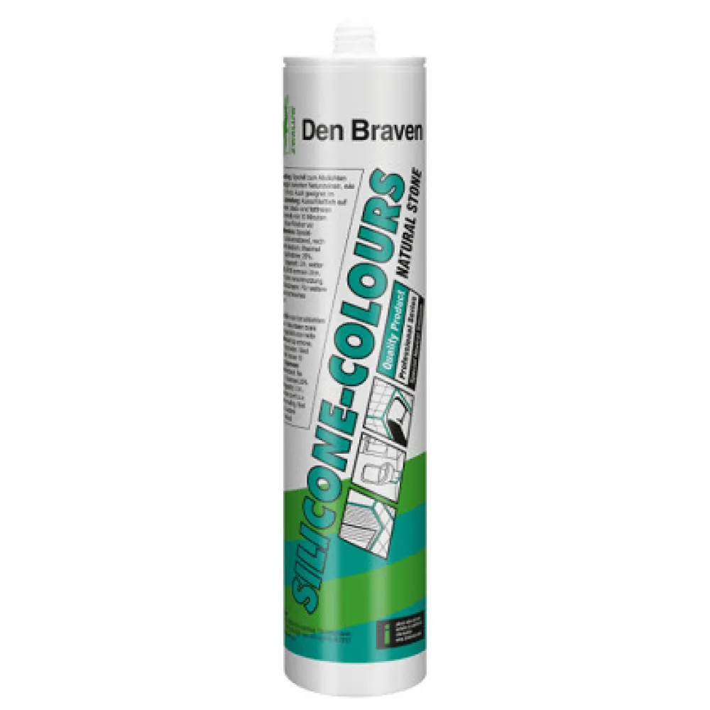 Zwaluw Silicone Colours Natural Stone 310ml Antraciet