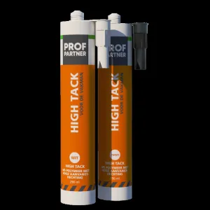 ProfPartner High Tack koker 290 ml Zwart