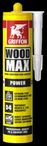 Griffon Houtlijm Wood Max SMP beige D4 koker 380 gr