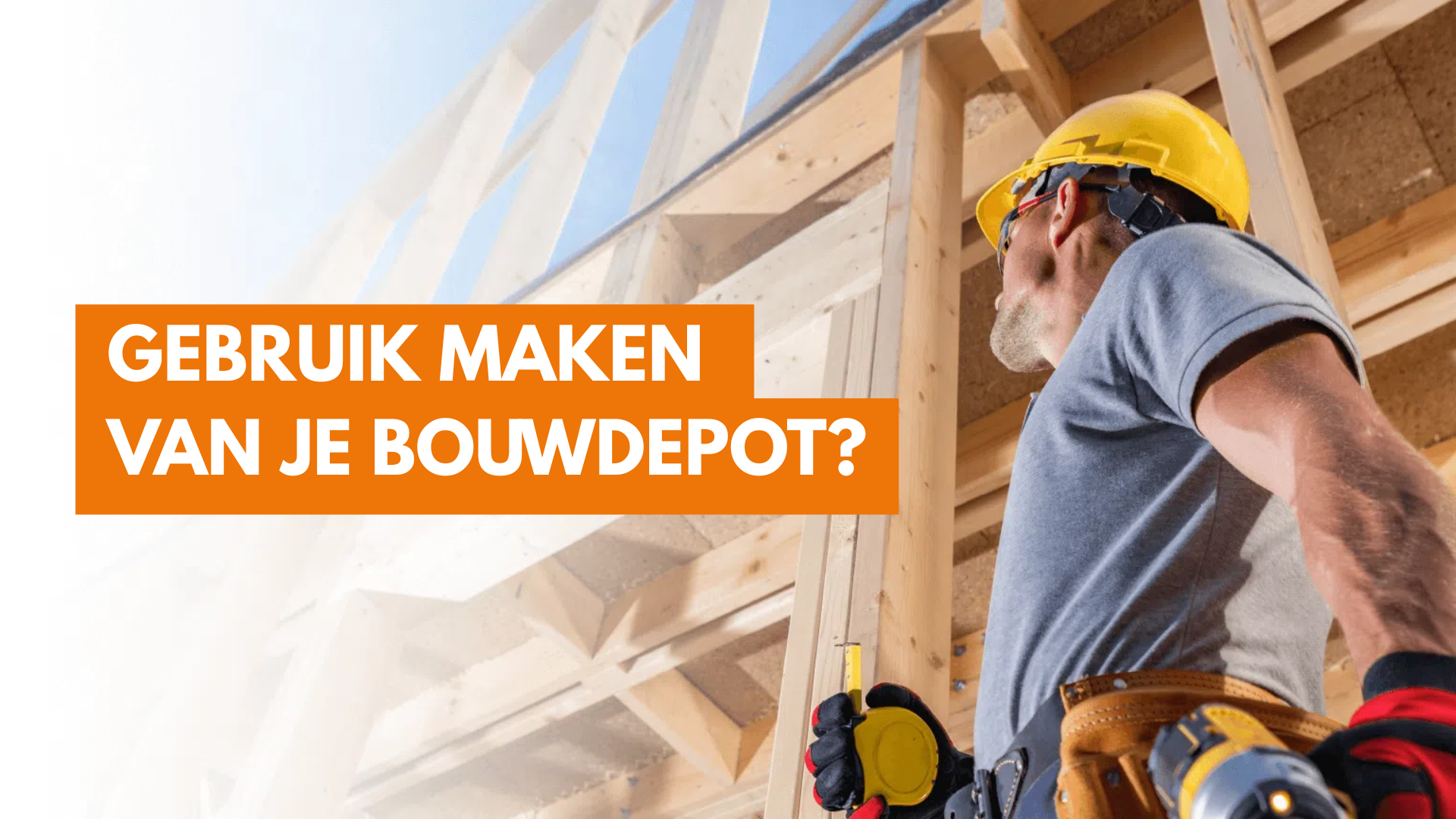 Hoe gebruik je een bouwdepot voor het bestellen van bouwmaterialen?