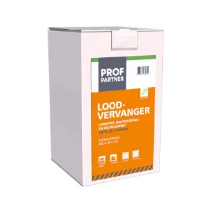Profpartner Zelfklevende Loodvervanger antracietgrijs 280mm