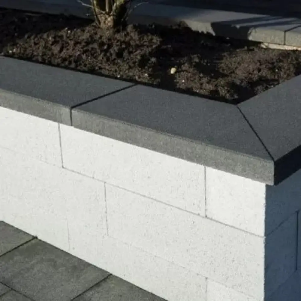 Patioblok strak 60x15x15 cm Noorswit