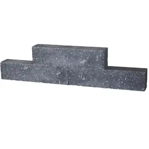 GIGAsplitblok antraciet noors 60x12x15 cm