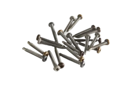 RVS Schroef WEO35-60 Gekleurde Kop