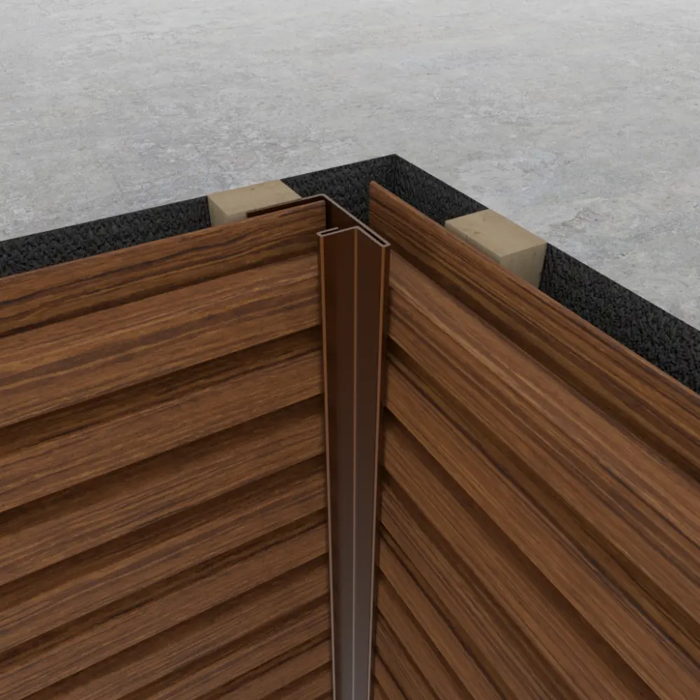WEO F-profiel Aluminium Gekleurd 65x80mm