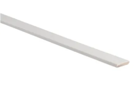 Plint 12x68mm Mahonie FJ wit gegrond 490cm